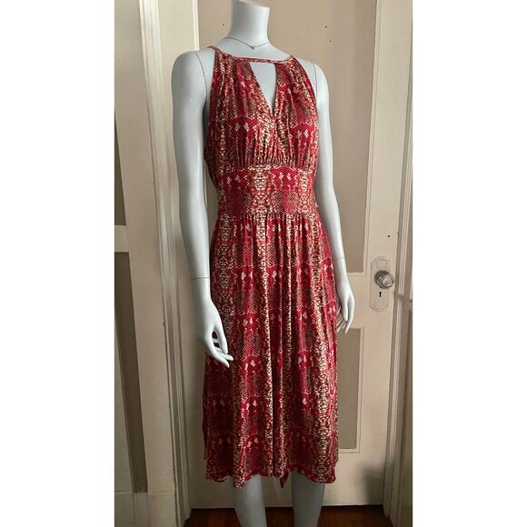 MARC by MARC JACOBS Red Snakeskin Dress sz M - Picture 1 of 15